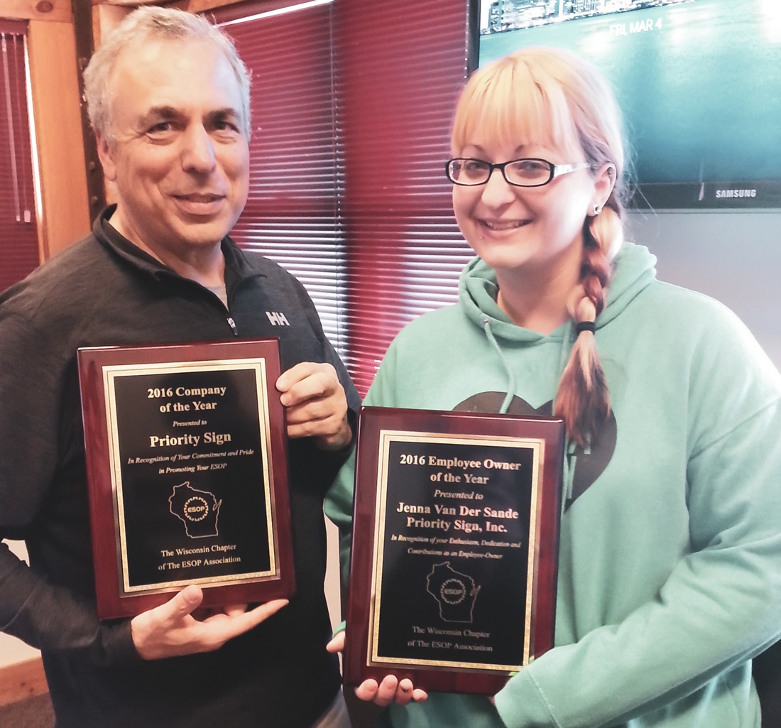 Ron and Jenna - company of the year