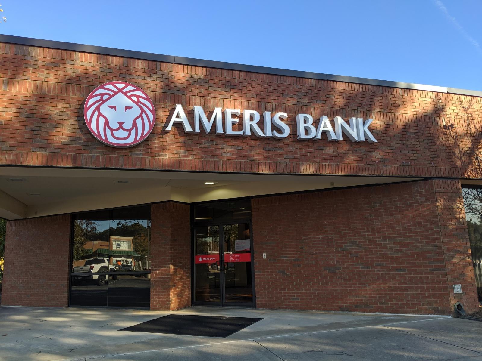 Ameris Bank Signage
