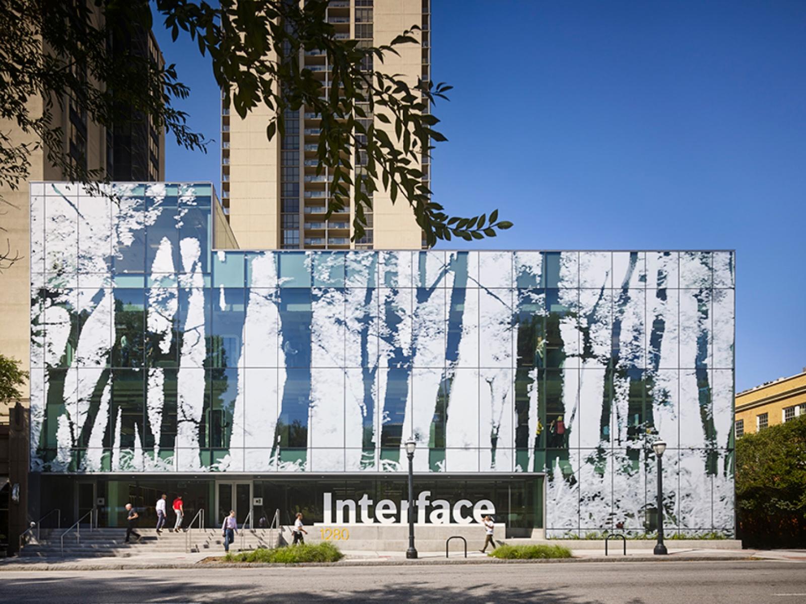 Interface Atlanta corporate headquarters graphics and signage