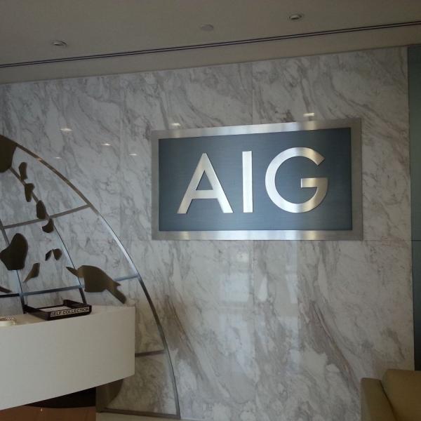 AIG Internal Signage